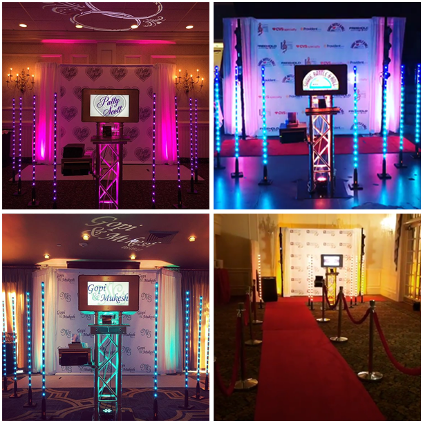 Step It Up Events on-site setups from Instagram